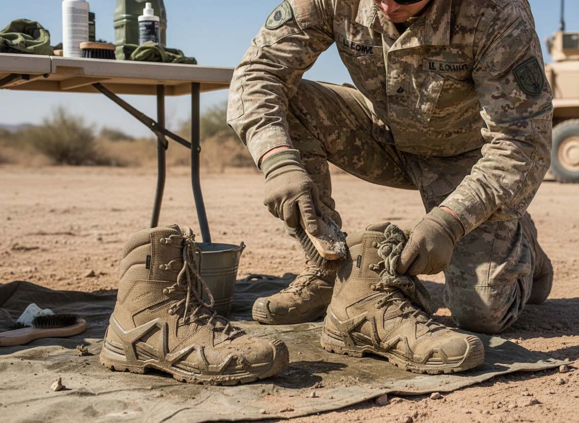 ¿Cómo impermeabilizar botas militares o de montaña?