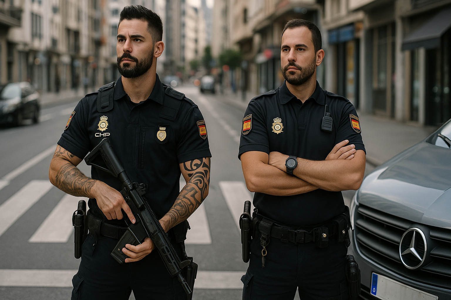¿Puedo ser policía teniendo tatuajes?