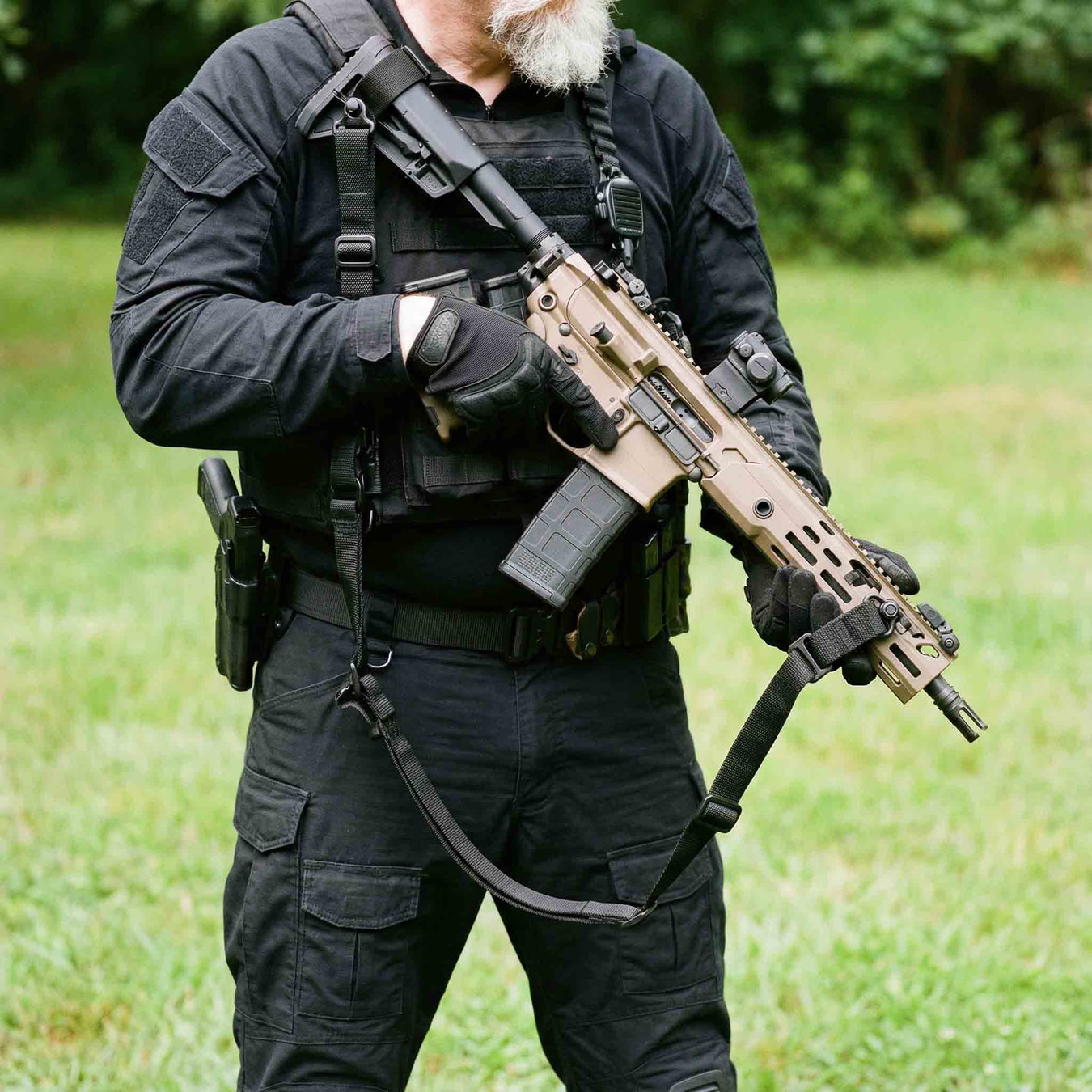 Correas portafusiles de 2 puntos