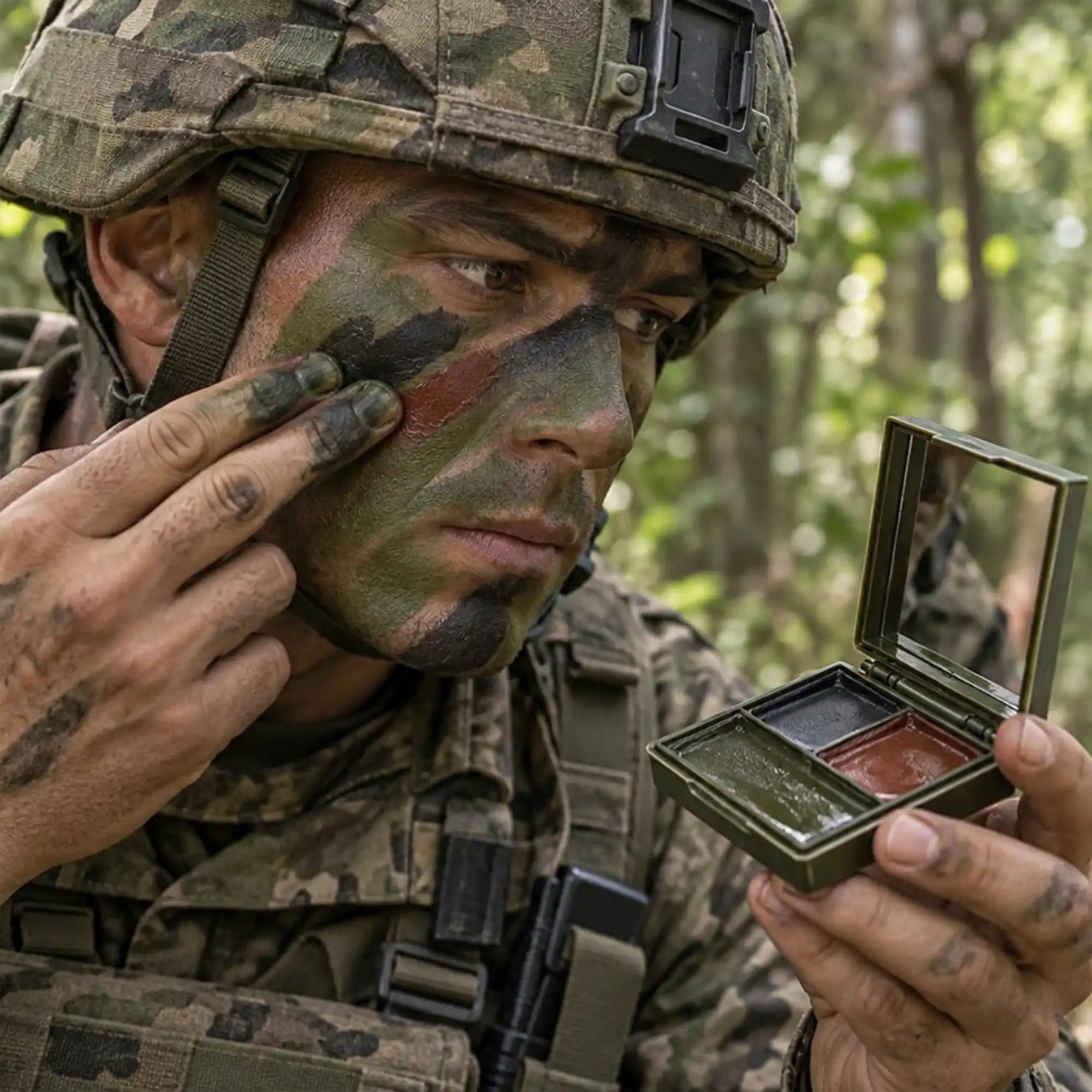 Pinturas Faciales Militares