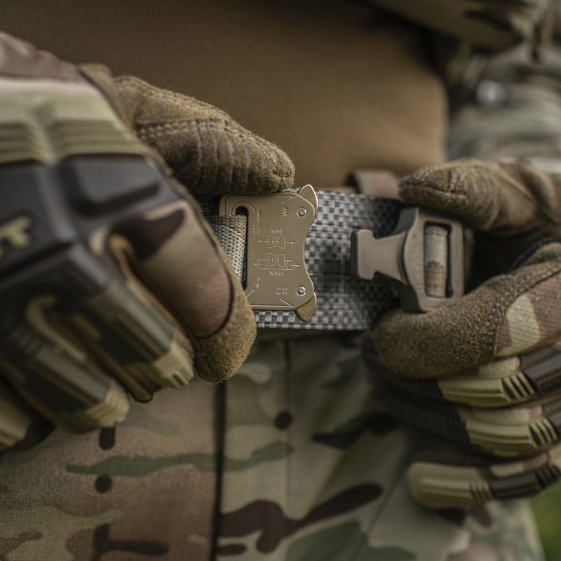 Cintura porta attrezzatura Tiger belt fibbia Cobra - M-TAC