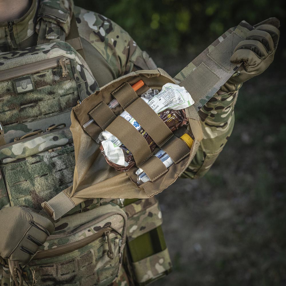 IFAK Small Vertical Elite First Aid Kit - M-TAC — SERMILITAR