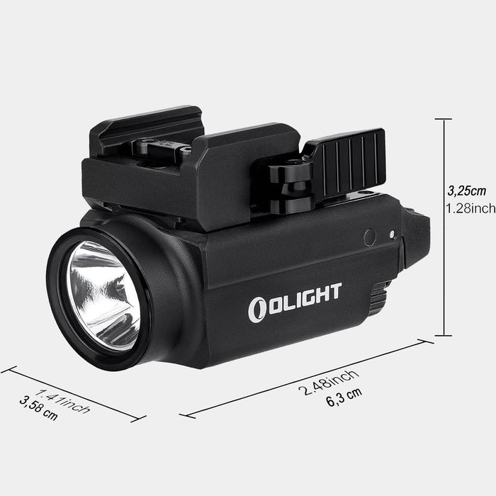 Lanterna tática Baldr S 800 Lum. com laser recarregável - Olight