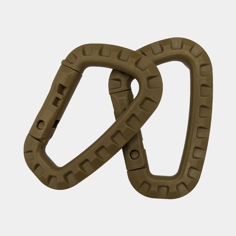 Pack de 2 mosquetões ABS - MIL-TEC