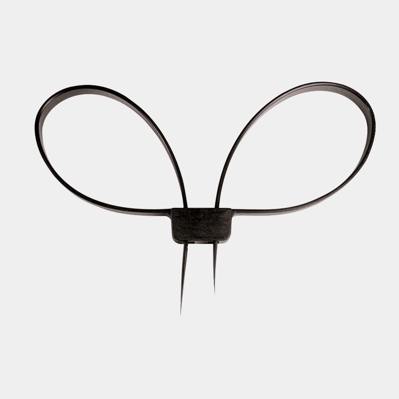 Black MIL-TEC plastic handcuffs