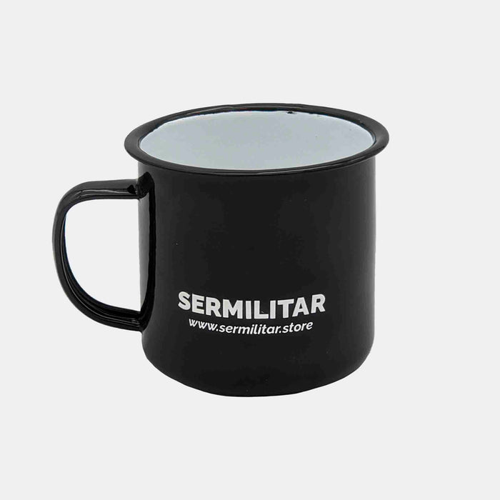 Taza metálica SERMILITAR 380ml