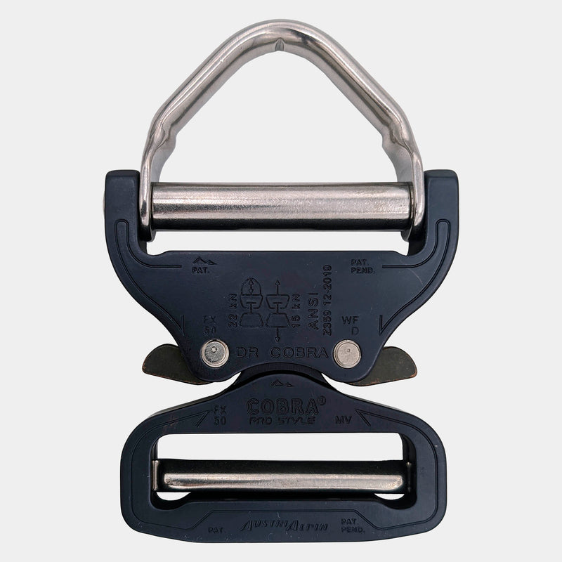 Fibbia D-Ring Cobra PRO 18kN 50mm XL - AustriAlpin