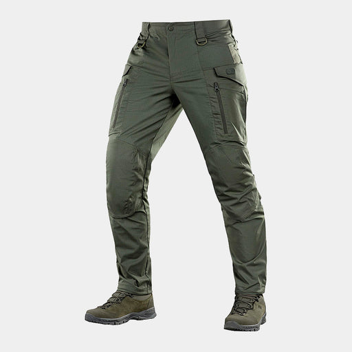 Pantalones Tácticos Aggressor Flex Hombre, Verde, 38W X 32L, Algodón, 7 Bolsillos Cargo