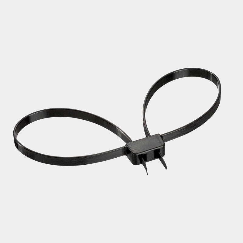 Black MIL-TEC plastic handcuffs