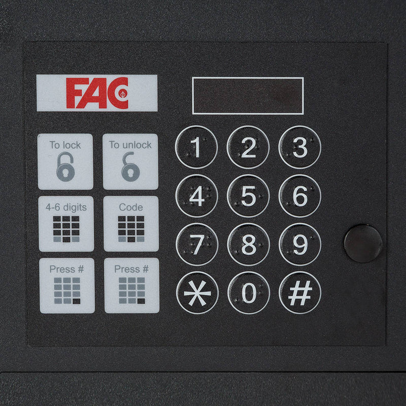Digital motorized safe - FAC