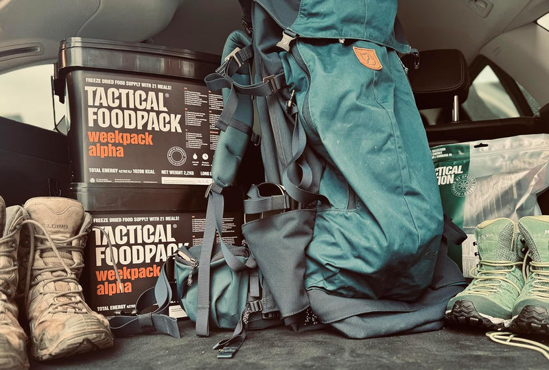 Caja de supervivencia 7 días Weekpack Alpha - Tactical Foodpack