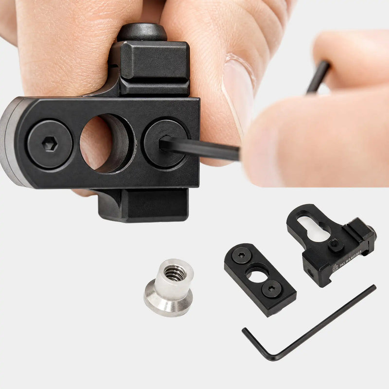 Accesorio de anclaje Picatinny/Keymod QD Swivel UTG® para portafusiles - Leapers