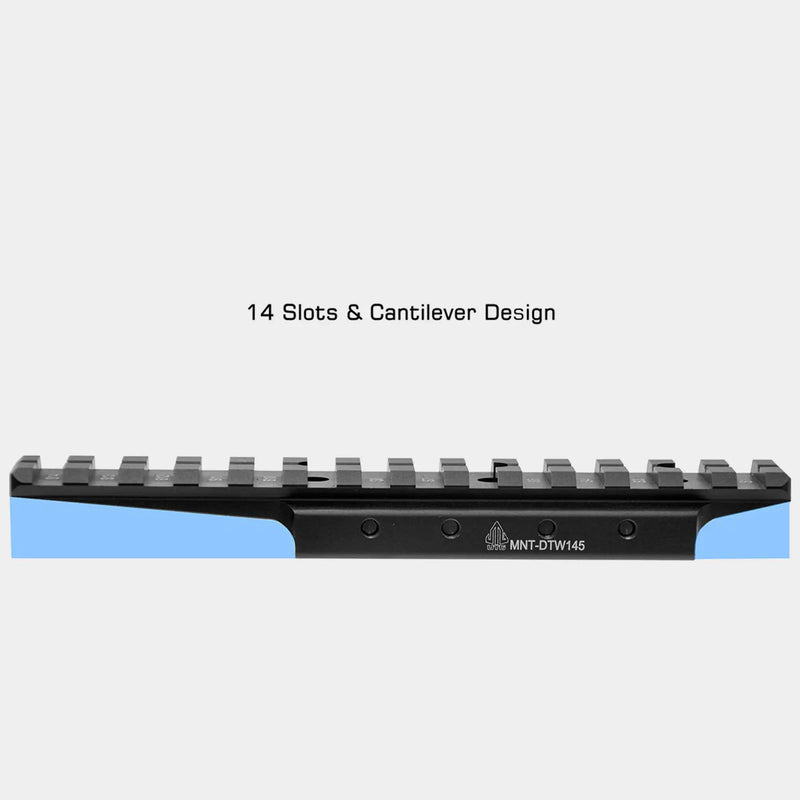Universeller Dovetail-zu-Picatinny-Adapter UTG® - Leapers