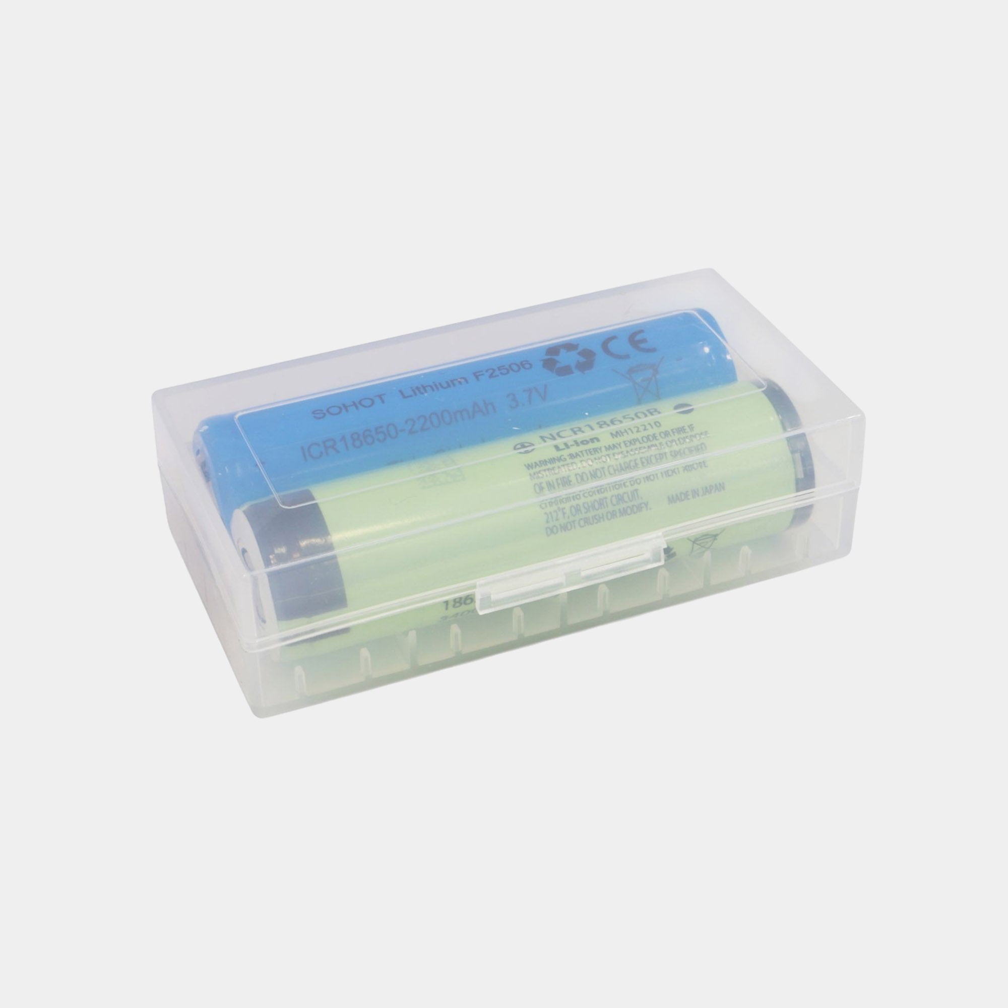 Watertight Case for 2 18650 Batteries - BasicNature — SERMILITAR