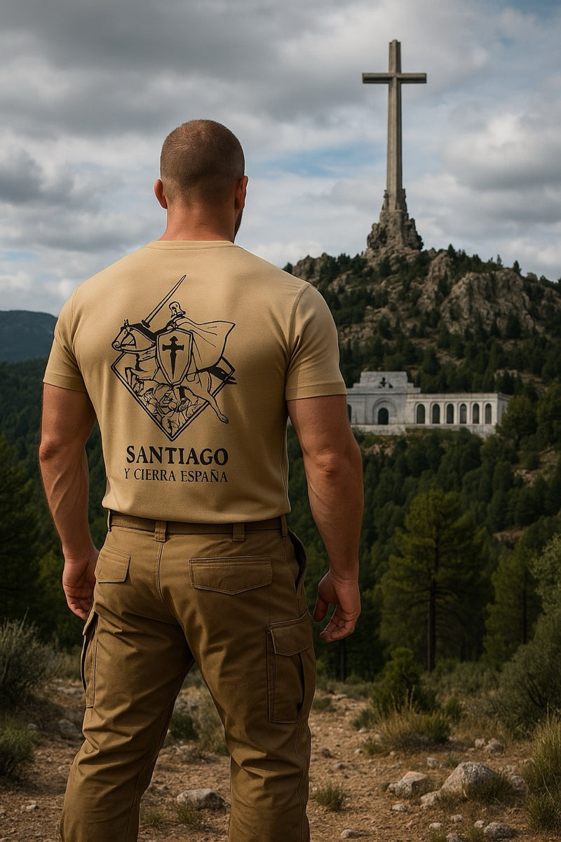 Camiseta de Caballería española