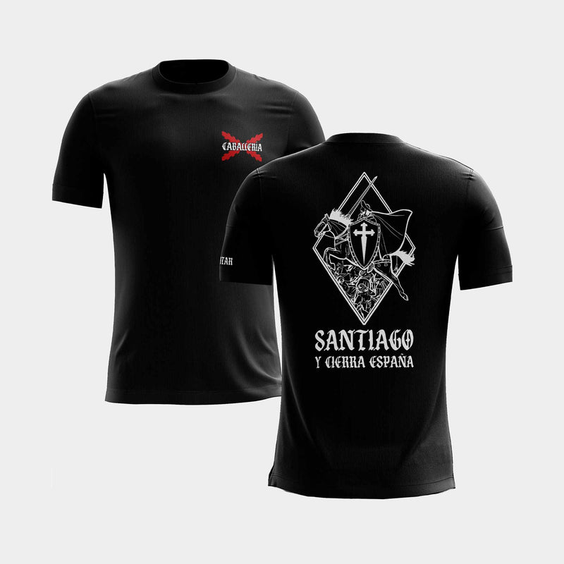 Camiseta de Caballería española