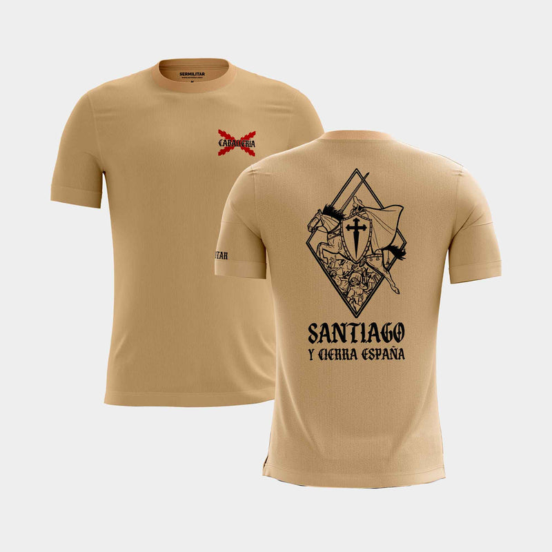 Camiseta de Caballería española