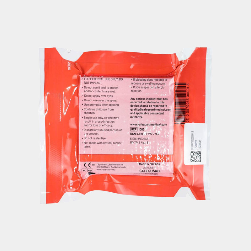ChitoGauze XR PRO Hemostatic Gauze - Safeguard Medical