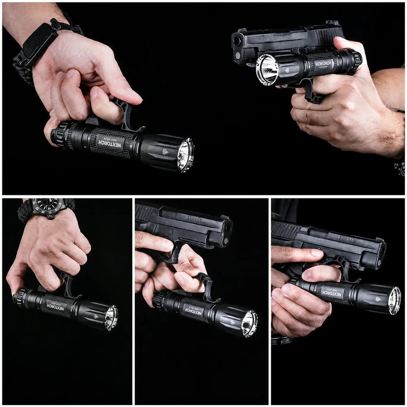 Anclaje táctico tipo anilla para linternas FR-2 - Nextorch