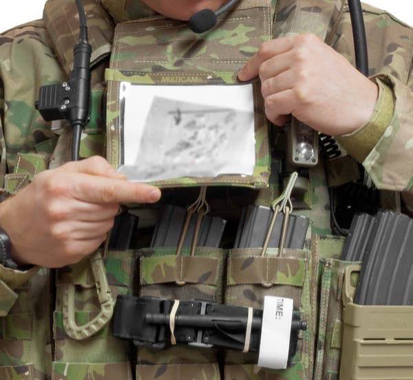 Molle pocket forward admin pouch - Warrior Assault