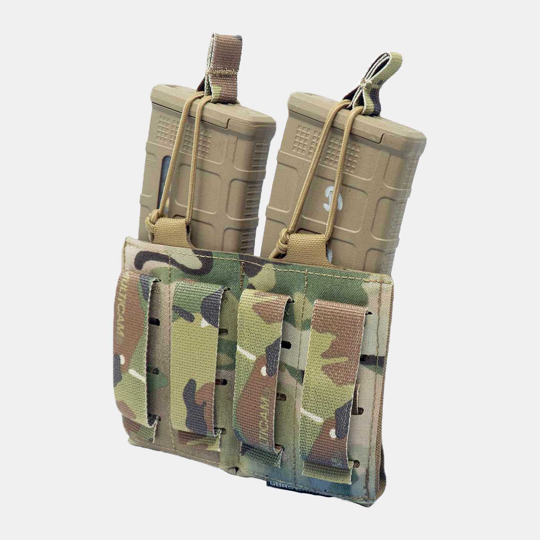 Double rifle elastic magazine pouch - GBRS Group — SERMILITAR