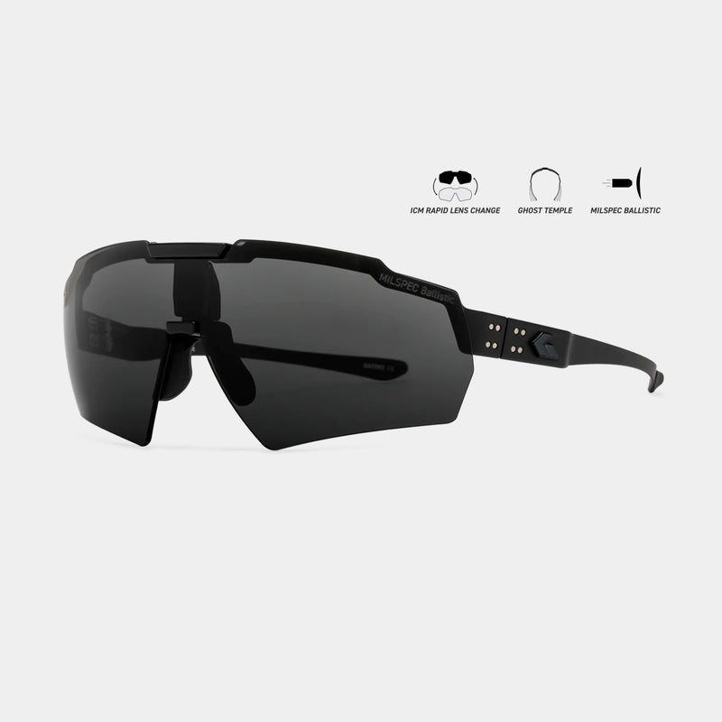 Lunettes balistiques Blastshield MILSPEC photochromiques Cerakote - Gatorz