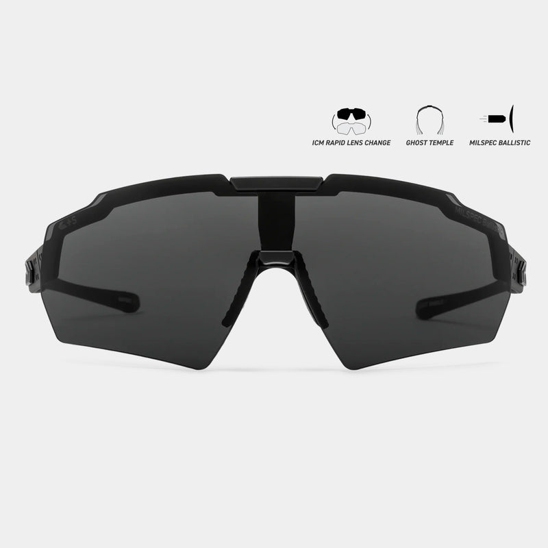 Lunettes balistiques Blastshield MILSPEC photochromiques Cerakote - Gatorz