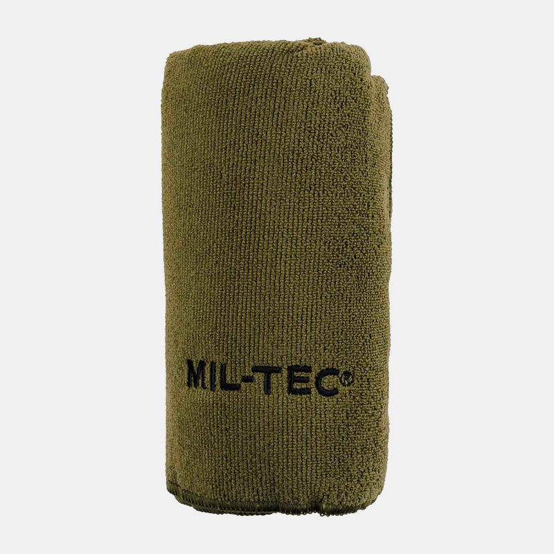 Serviette en microfibre 100x50cm vert olive - MIL-TEC