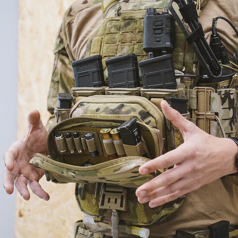 Bolsillo trasero para portaplacas Rear Hanger™ - Agilite