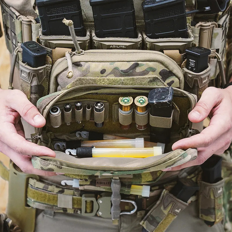 Bolsillo trasero para portaplacas Rear Hanger™ - Agilite