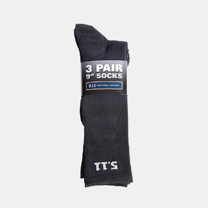 9" high-top socks (pack of 3)