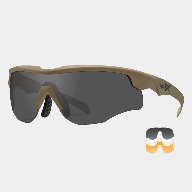 Gafas balísticas WX Rogue COMM con 3 lentes intercambiables - Wiley X