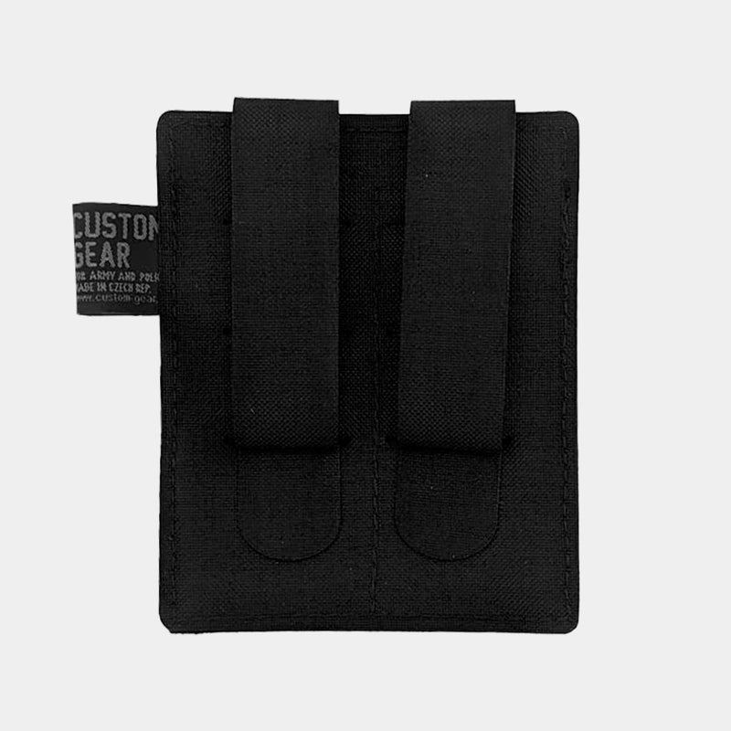 Dubbele elastische pistoolmagazijntas - Custom Gear