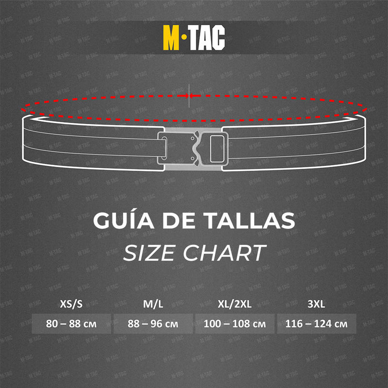 Cintura porta attrezzatura Tiger belt fibbia Cobra - M-TAC