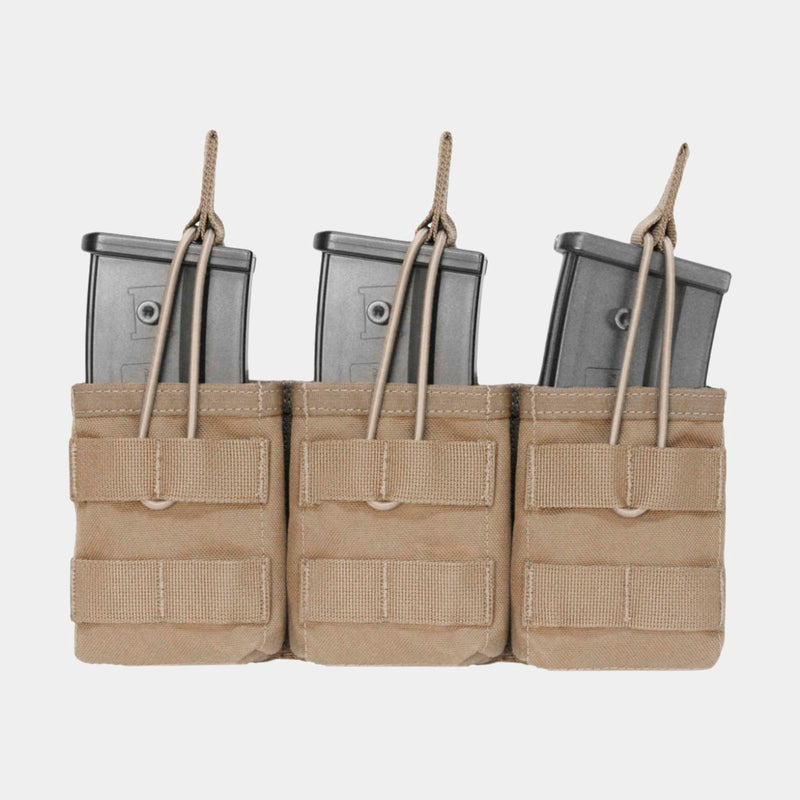 Triple open G36 rifle magazine pouch - Warrior Assault