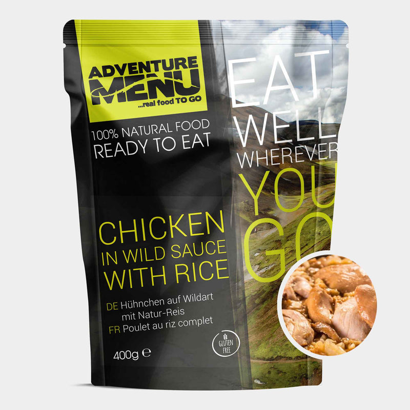 Kip in saus met rijst - Avonturenmenu