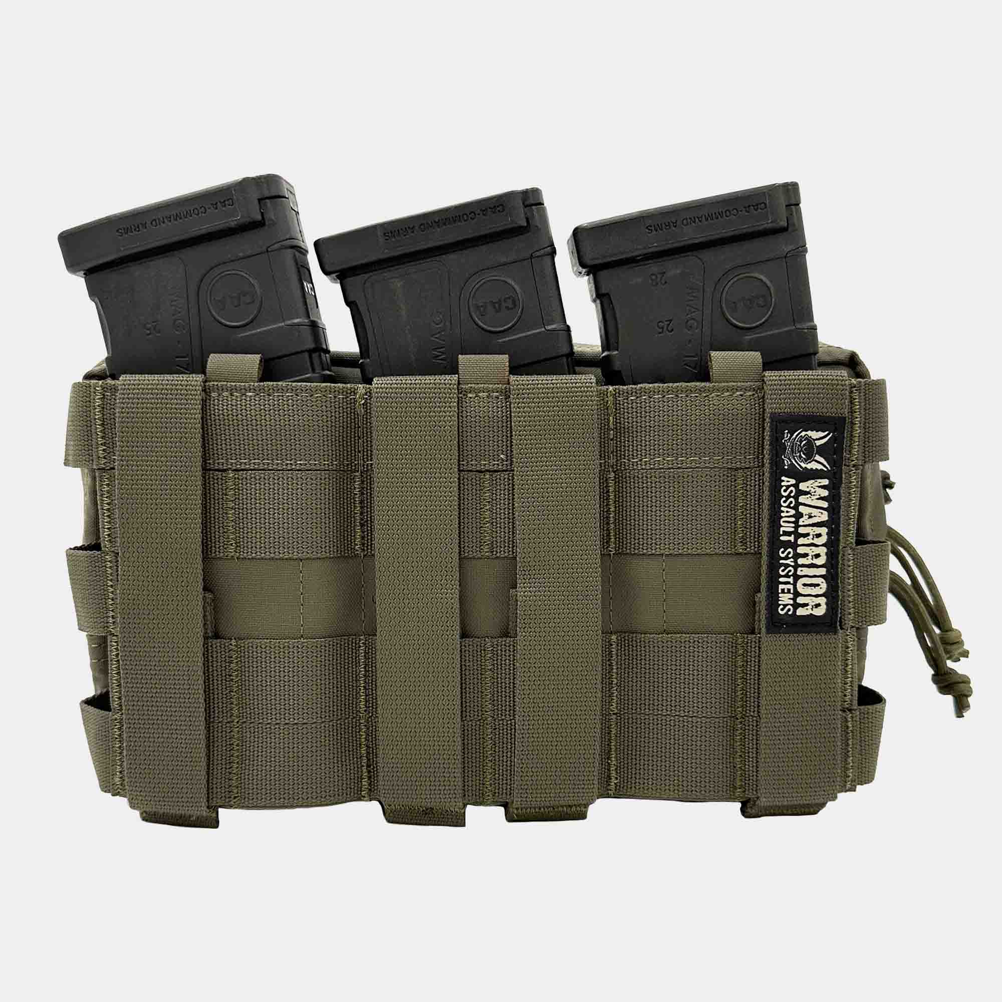 Molle pocket with triple magazine holder - Warrior Assault