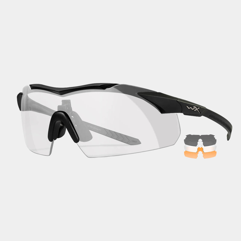 Lunettes Balistiques Wiley X Saber 3 Verres Fumé/Incolore/Orange - Pro Lunettes Balistiques Wiley X Saber 3 Verres Fumé/Incolore/Orange - Pro