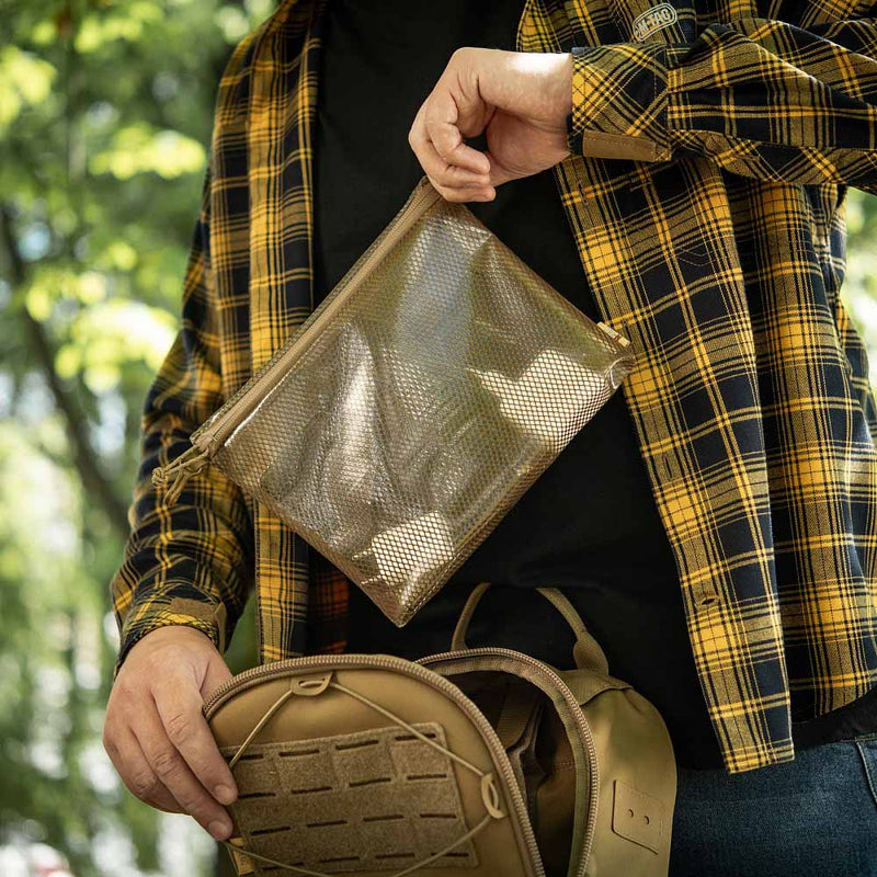 Set van 3 organiserende zakjes voor rugzakken Zip pocket Elite - M-TAC