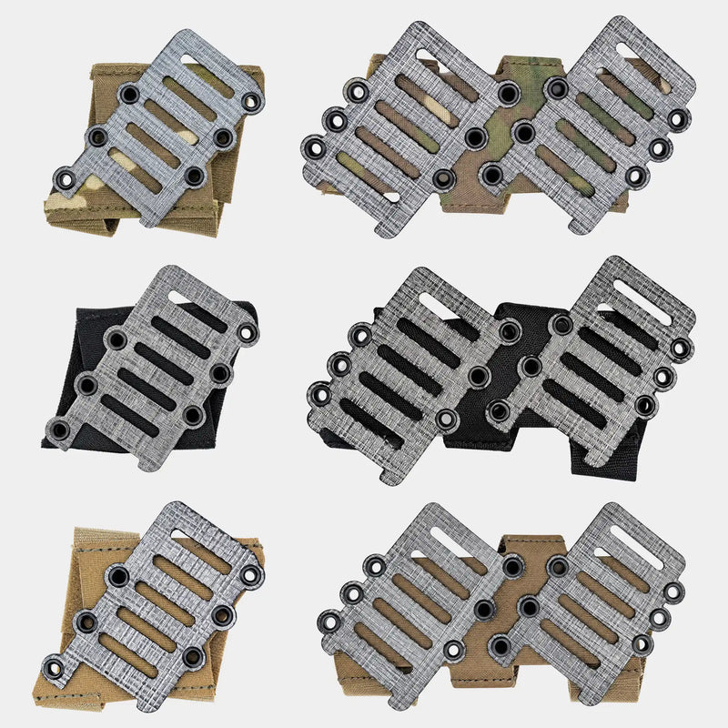 Adaptador molle inclinado 40º de Tegris - Raw X Gear