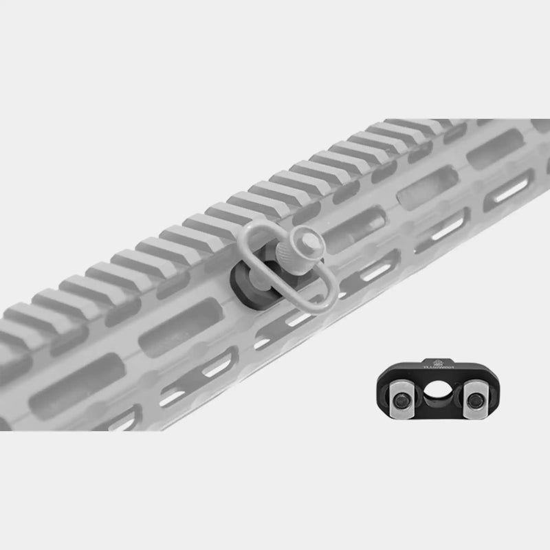 Accessoire de fixation M-LOK pour swivel de sangle QD UTG Pro - Leapers