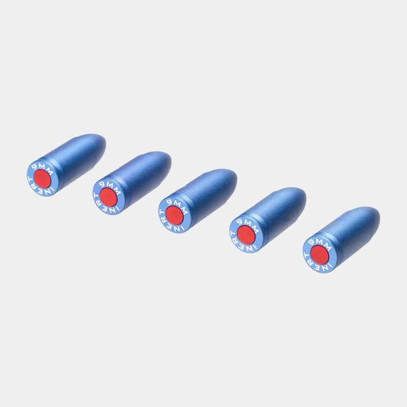 Alivia percutores 9x19mm de aluminio Dummy Rounds (Pack de 5) - Strike Industries