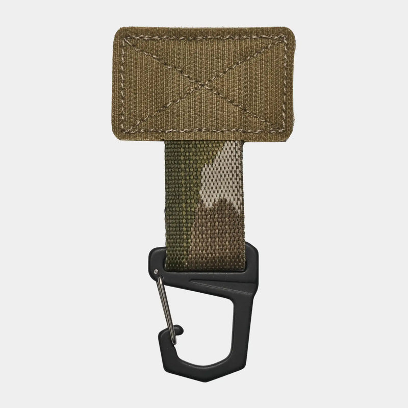 Karabiner mit Klettverschluss zur Gürtelbefestigung Alu Hook-thing - Neptune Spear