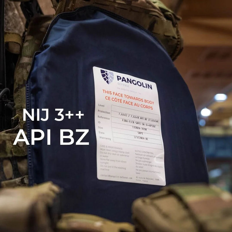 Flexible Stand-Alone Ballistic Plate Pangolin - Level III++