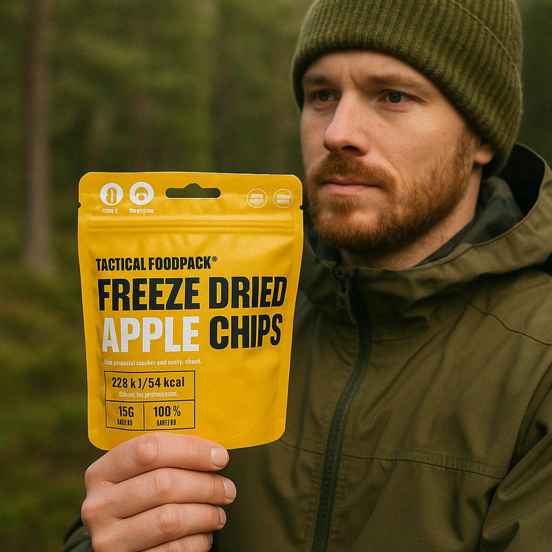 Snack lyophilisé de pomme - Tactical Foodpack