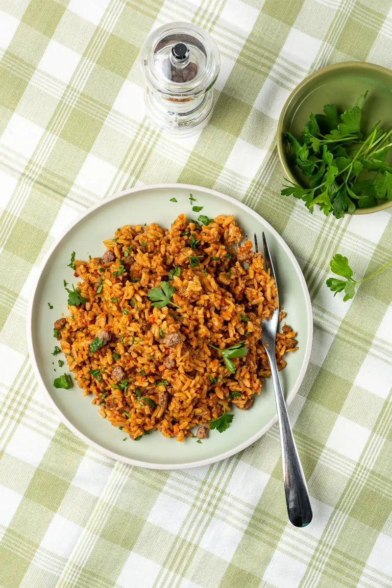 Riz à la patagonienne - Food Force