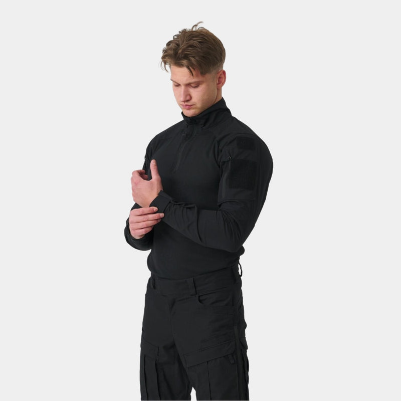Helikon-Tex Heren MCDU Combat Shirt NyCo Ripstop Zwart maat XL Helikon-Tex Heren MCDU Combat Shirt NyCo Ripstop Zwart maat XL