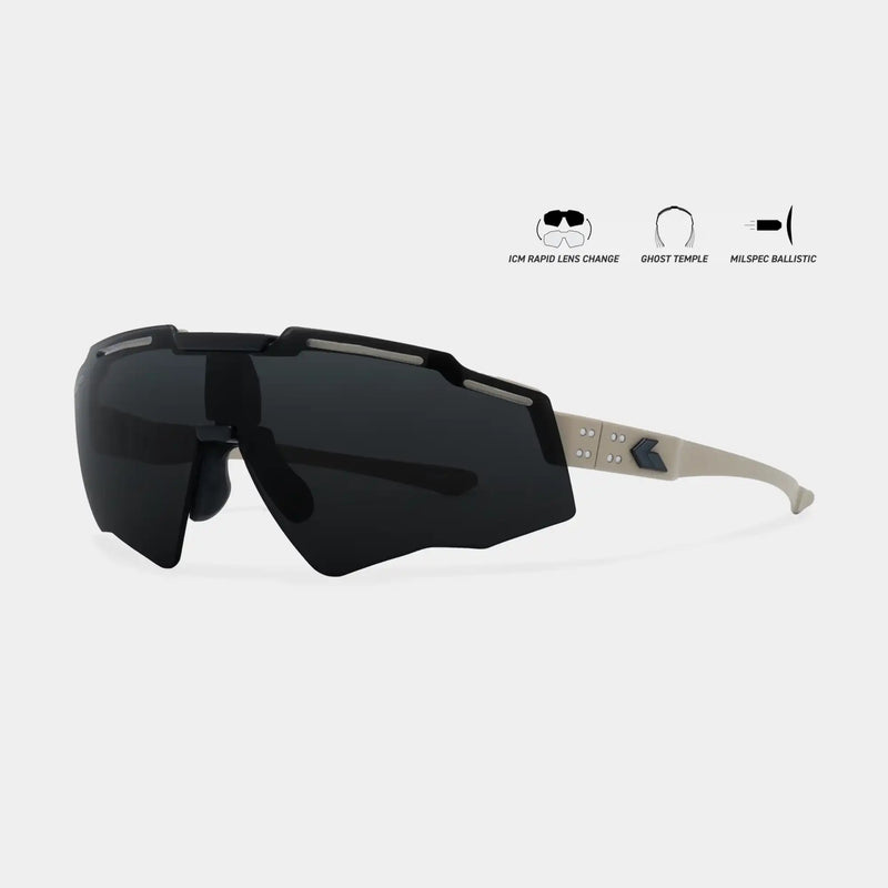 Blastshield B2 MILSPEC Cerakote Ballistic Glasses - Gatorz