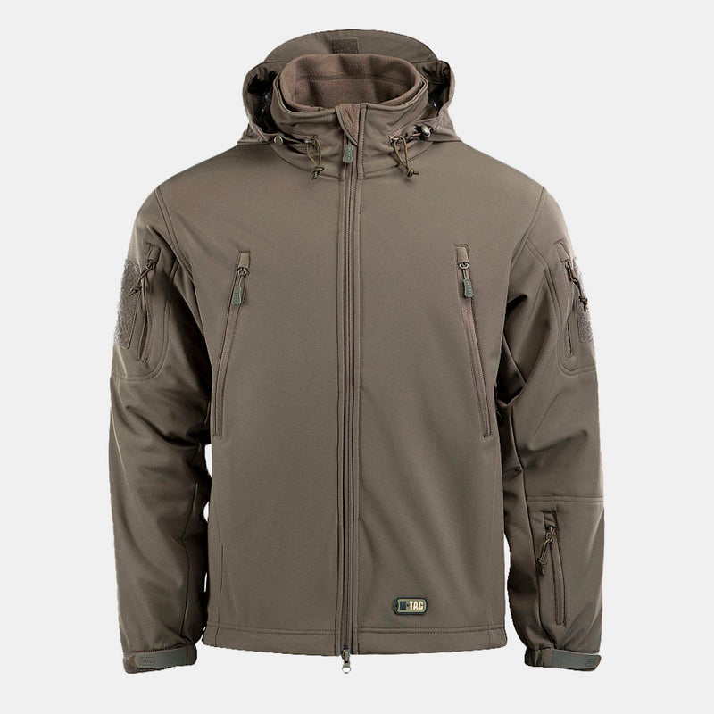 Waterdichte softshell jas - Fleece voering en deelbare rits - Heren Waterdichte softshell jas - Fleece voering en deelbare rits - Heren