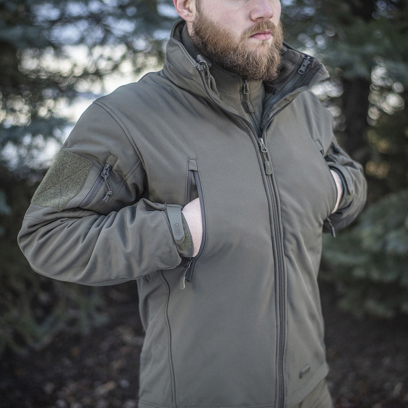 Veste softshell avec doublure polaire - M-TAC Veste softshell avec doublure polaire - M-TAC